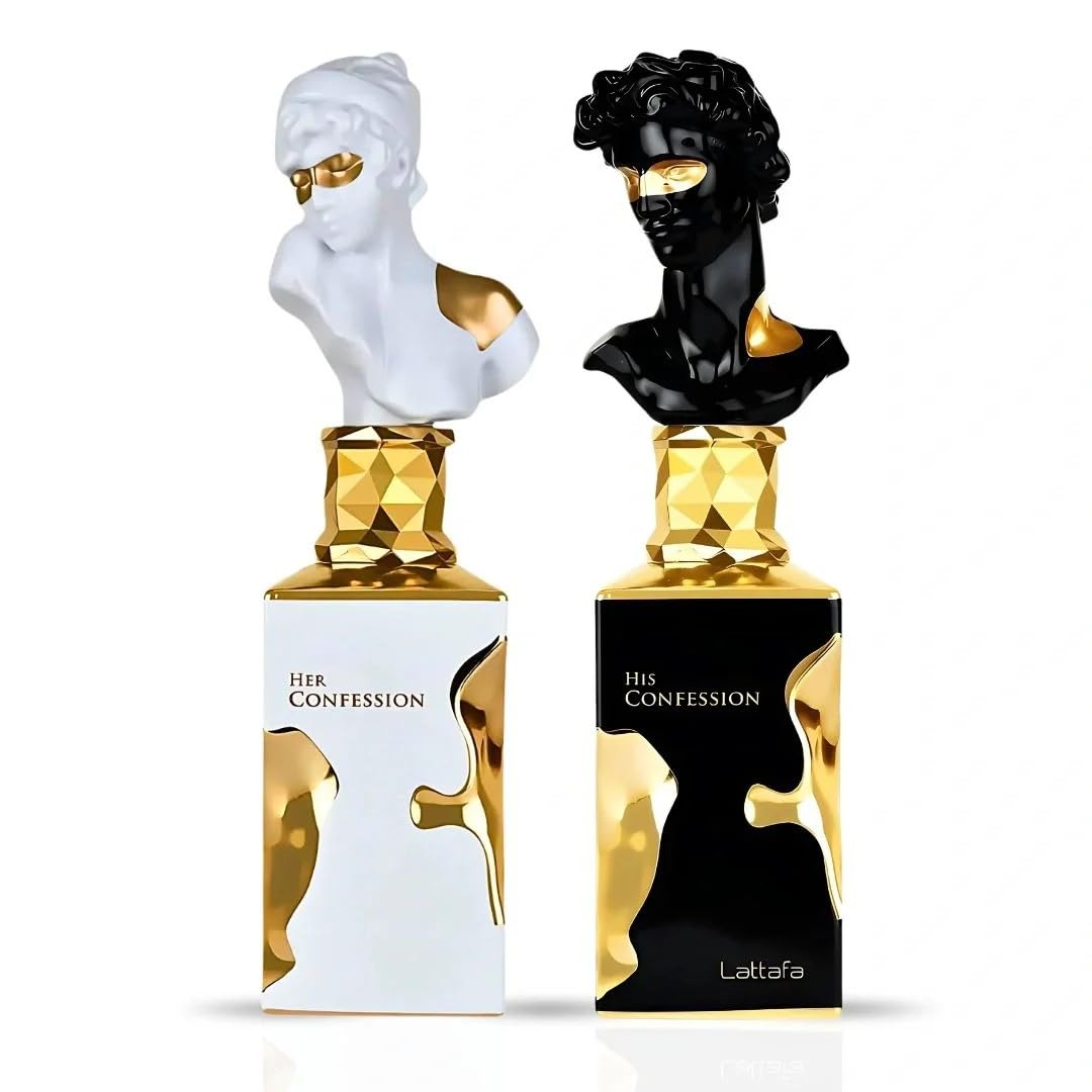 Amazon.com : Lattafa His Confession & Her Confession Perfume Set